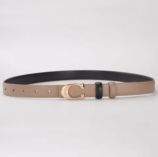EleganceForm Reversible Womens Fashion Belt With C Buckle 6