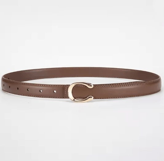 EleganceForm Reversible Womens Fashion Belt With C Buckle 8