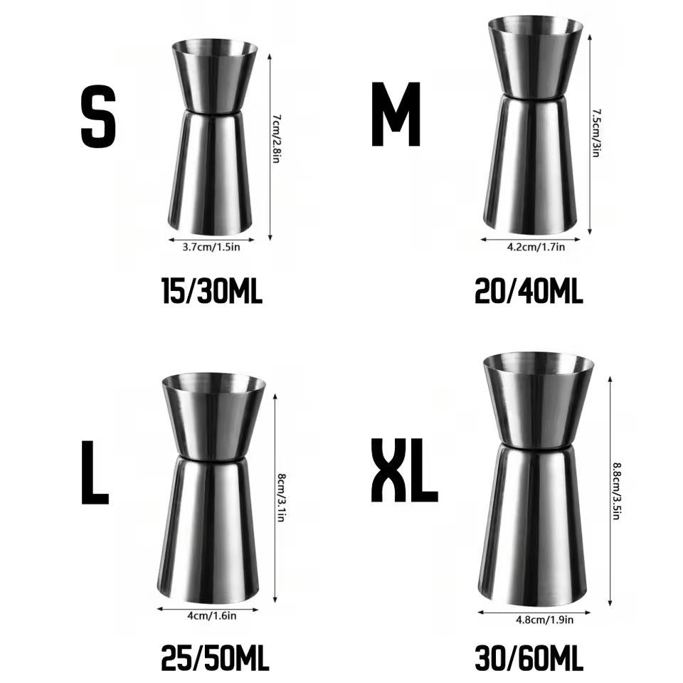 Pro Bar Jigger  1530ml Cocktail Measure 18