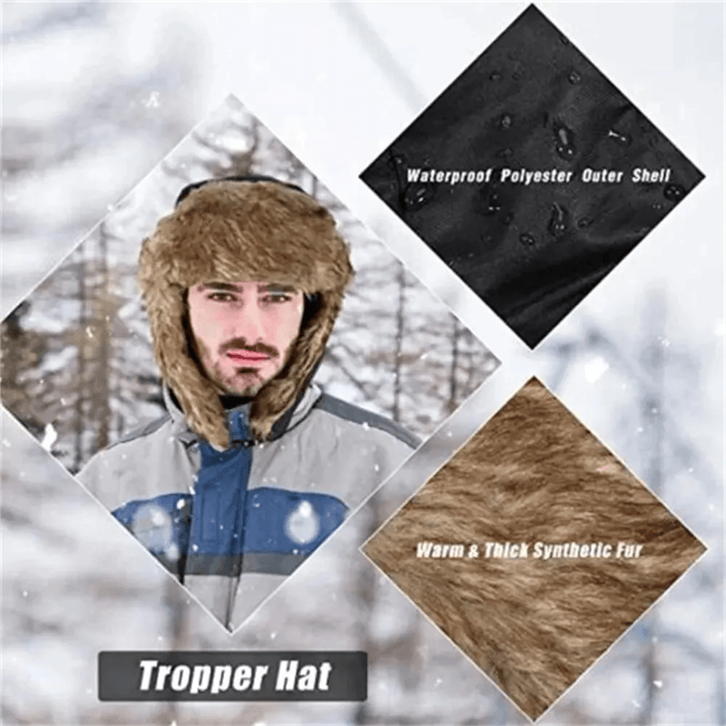 ArcticShield Waterproof Winter Trapper Aviator Hat 2