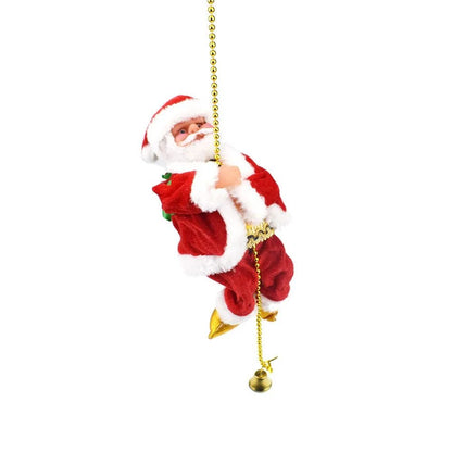 Electric Climbing Santa Claus Toy For Christmas Decor 4