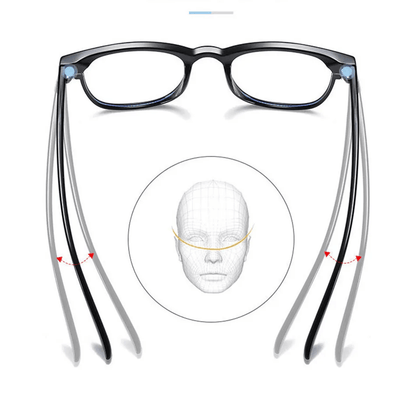 ClearView Classic Transparent Blue Light Blocking Glasses 1