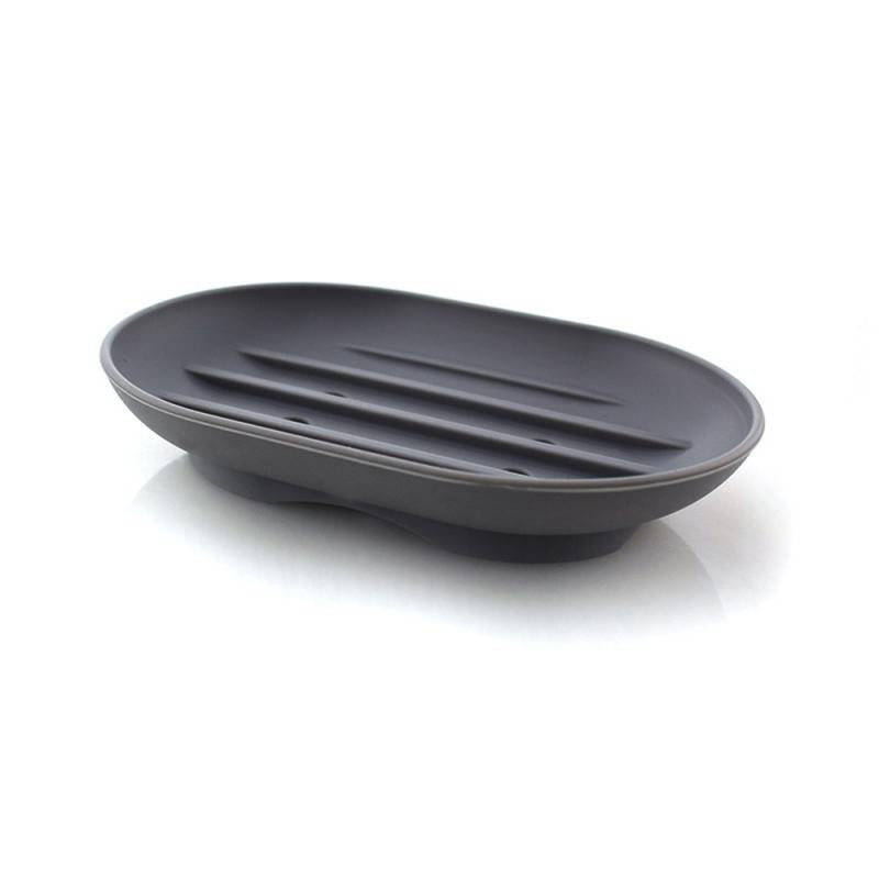 Silicone Flexible Soap Holder Travel, Portable Soap Dish Plate, Bathroom Soap Dish Holder Dish New Fashion Candy Color