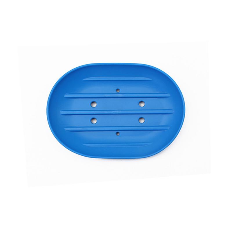 Silicone Flexible Soap Holder Travel, Portable Soap Dish Plate, Bathroom Soap Dish Holder Dish New Fashion Candy Color