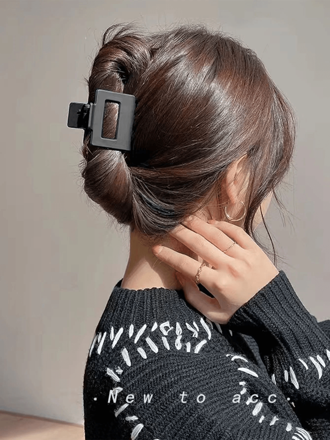 FlexiHold Mixed Shape Strong Grip Hair Claw Clips Set