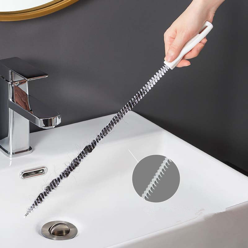 Hair Sewer Sink Cleaning Brush, Kitchen Clog Remover Tool, Drain Cleaner
