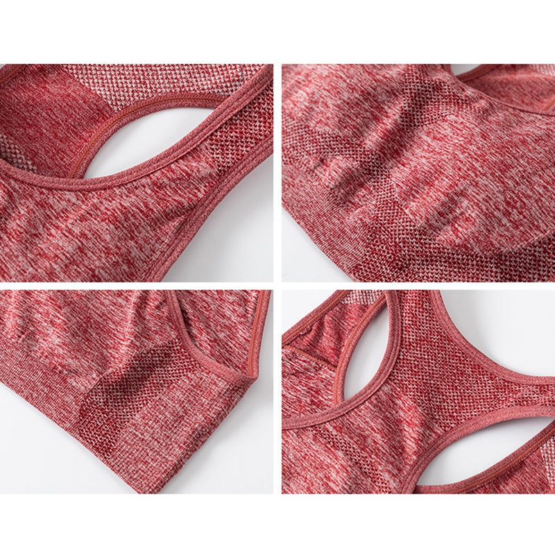 High Shockproof Quickdrying Women Sports Bras Yoga Top Vest Gym Running Fitness Underwear 4