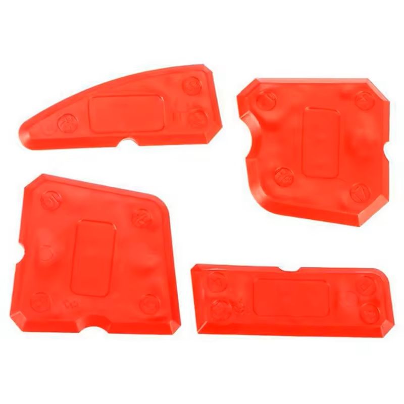 4Piece Caulking Tool Kit  Silicone Sealant Spreader  Tile Edge Scraper 3