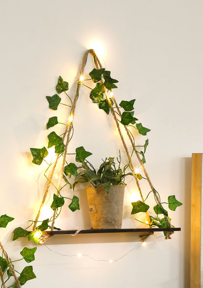 Boho Home Decor Shelves Floating Macrame Wall Shelf Wood Decoration For Living Room 10