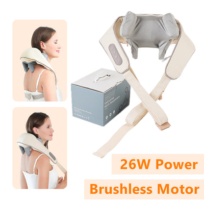 Neck And Shoulder Massager With Brushless Motor Wireless Shoulder And Back Kneading Shawl 9