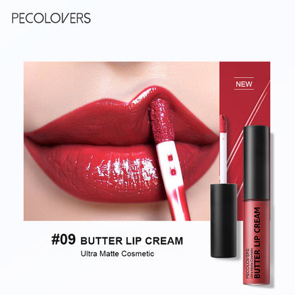 Long Lasting Nude Lip Makeup, Hydrating Lip Gloss, Butter Gloss Non-Sticky Lip Gloss with Essential Oil