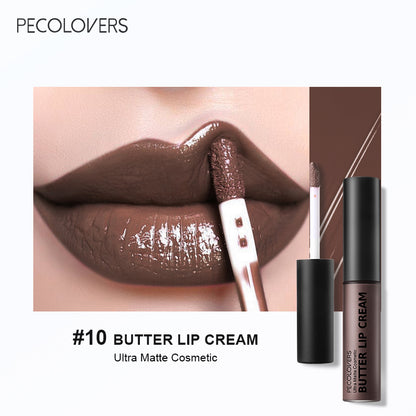 Long Lasting Nude Lip Makeup, Hydrating Lip Gloss, Butter Gloss Non-Sticky Lip Gloss with Essential Oil