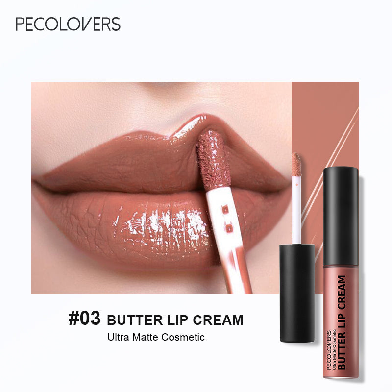 Long Lasting Nude Lip Makeup, Hydrating Lip Gloss, Butter Gloss Non-Sticky Lip Gloss with Essential Oil