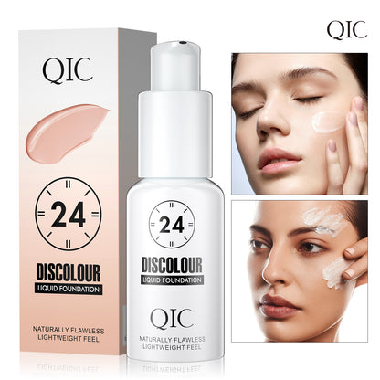Color Changing Foundation Liquid, Hydrating Soft Matte, Long Lasting Makeup Base
