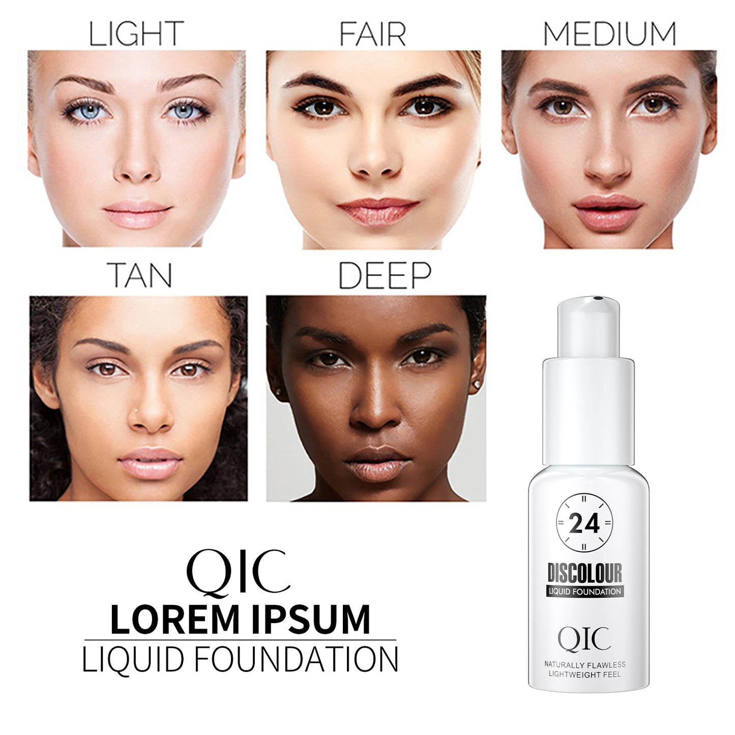 Color Changing Foundation Liquid Hydrating Soft Matte Long Lasting Makeup Base 1