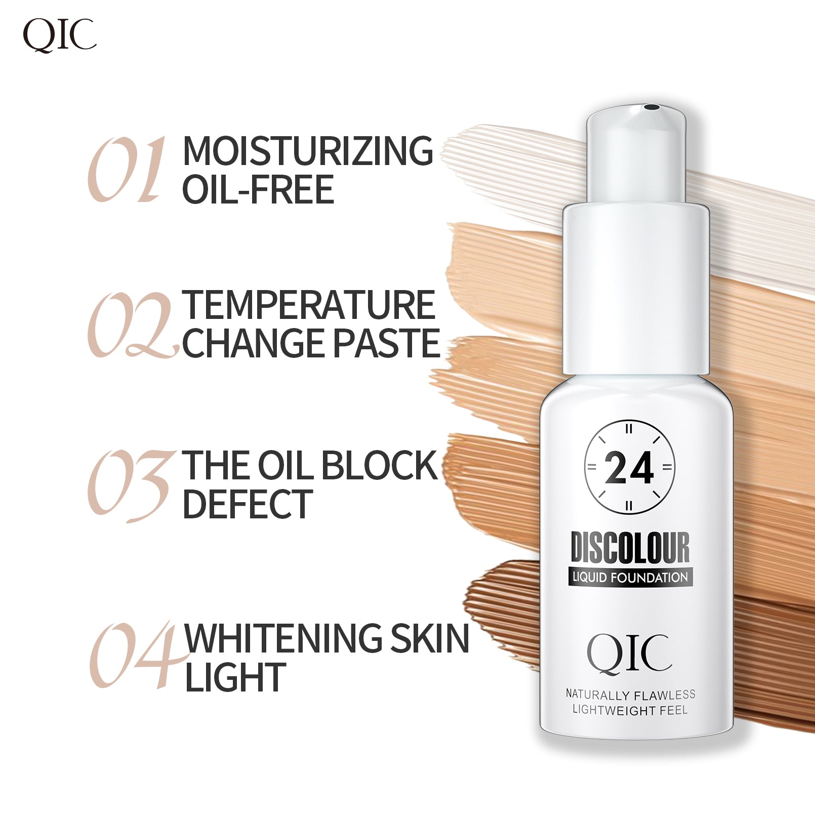 Color Changing Foundation Liquid Hydrating Soft Matte Long Lasting Makeup Base 2