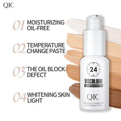 Color Changing Foundation Liquid Hydrating Soft Matte Long Lasting Makeup Base 2
