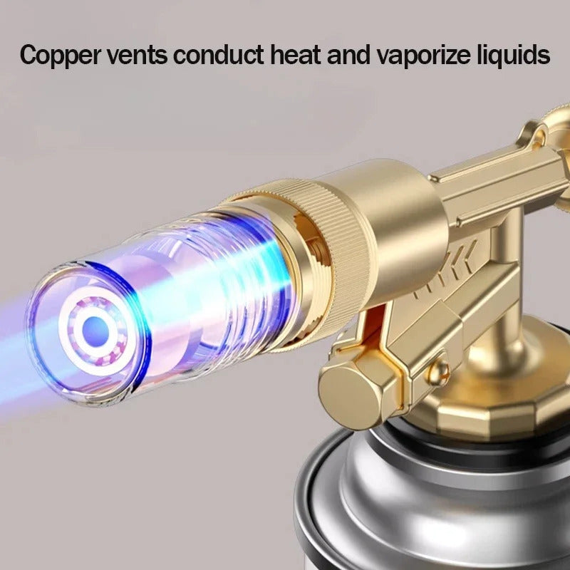 Flame Gun Blower Gas Torch Welding Torch For Barbecue Kitchen  Auto Ignition Brazing Tool 4