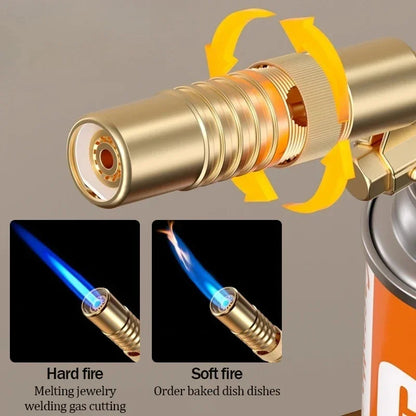 Flame Gun Blower Gas Torch Welding Torch For Barbecue Kitchen  Auto Ignition Brazing Tool 5