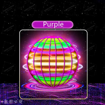 LED Cosmic Globe Flying Ball With Hand Control 360 Rotating Suspension Ball For Kids Indoor And Out 6