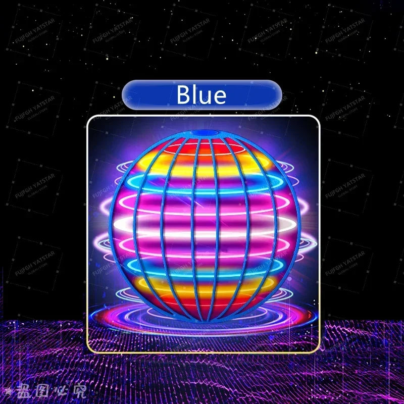 LED Cosmic Globe Flying Ball With Hand Control 360 Rotating Suspension Ball For Kids Indoor And Out 7