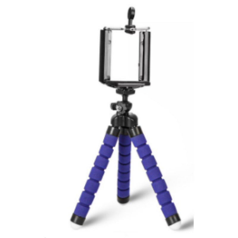 Universal Lazy Phone Holder - Sponge Octopus Tripod with Portable Camera Clip for Hands-Free Convenience