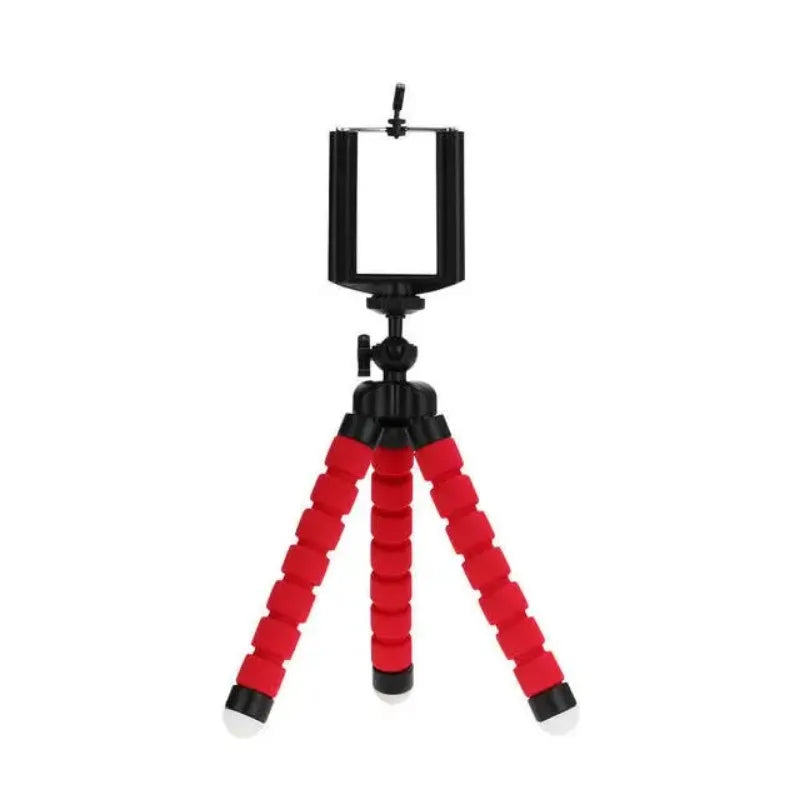 Universal Lazy Phone Holder - Sponge Octopus Tripod with Portable Camera Clip for Hands-Free Convenience