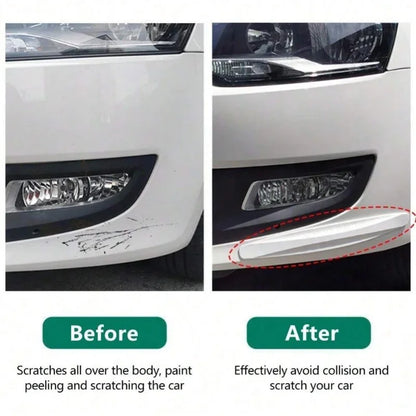 2pcs Universal AntiCollision Protector Stickers Car Front And Rear Corner Bumper Guard Antiscratch  2