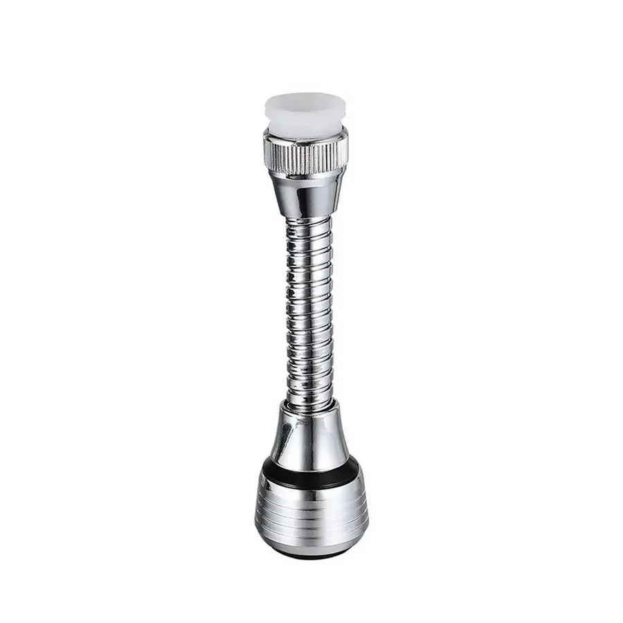 Kitchen Stainless Steel Faucet Sprinkler Spray Extender, Water-saving Rotating Bubbler for Better Flow