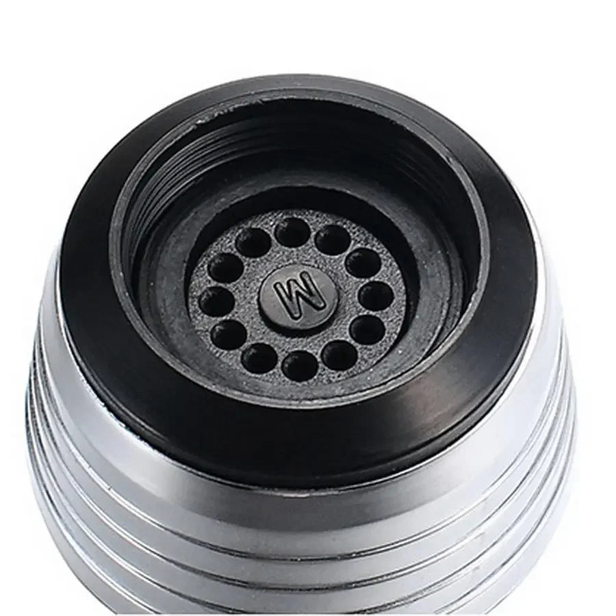 Kitchen Stainless Steel Faucet Sprinkler Spray Extender, Water-saving Rotating Bubbler for Better Flow