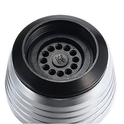 Kitchen Stainless Steel Faucet Sprinkler Spray Extender, Water-saving Rotating Bubbler for Better Flow
