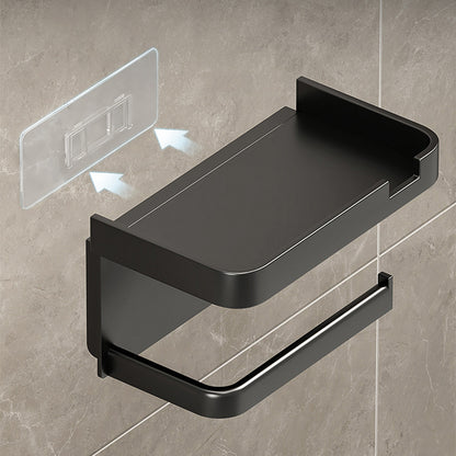 Toilet Paper Holder, Kitchen Towel Rack, Phone Storage, Bathroom Wall-Mounted Organiser, Seasoning Bottles Rack
