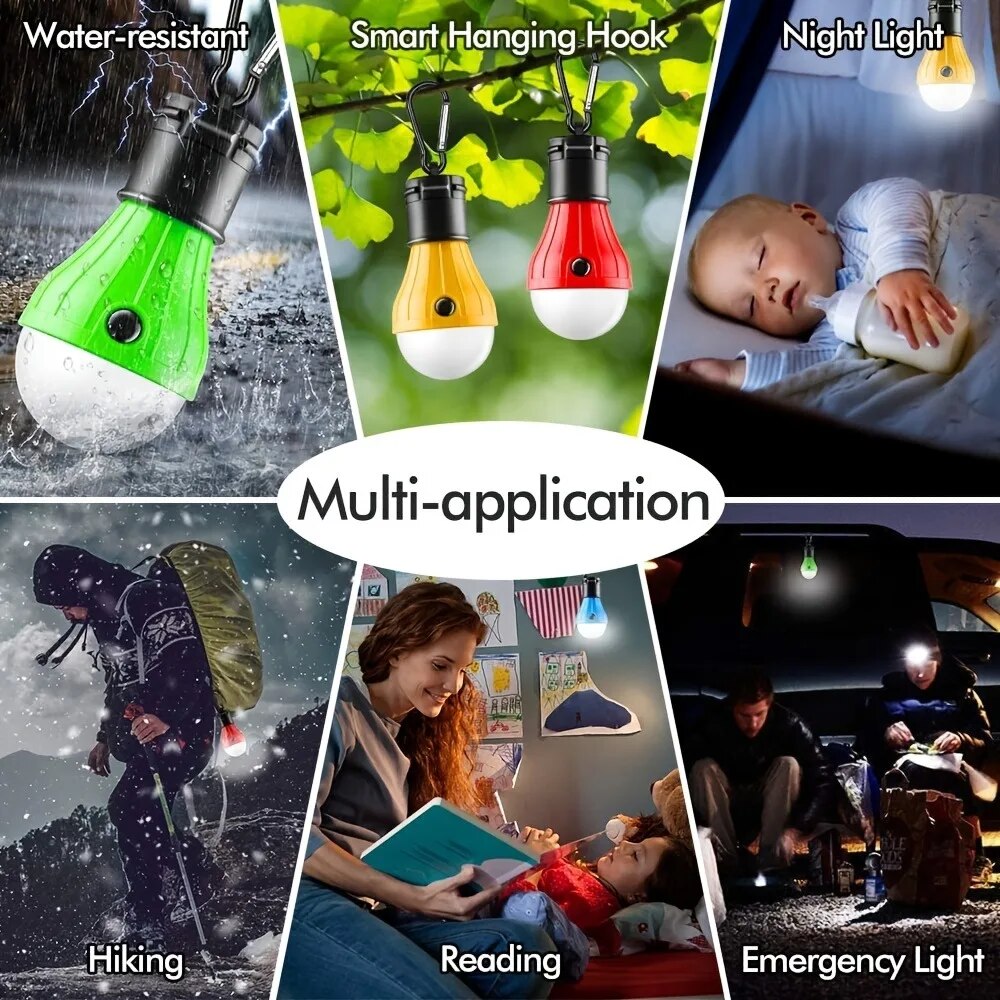 Outdoor Hanging Lantern, Portable Light for Camping and Emergency Use Emergency, and Night Lighting!