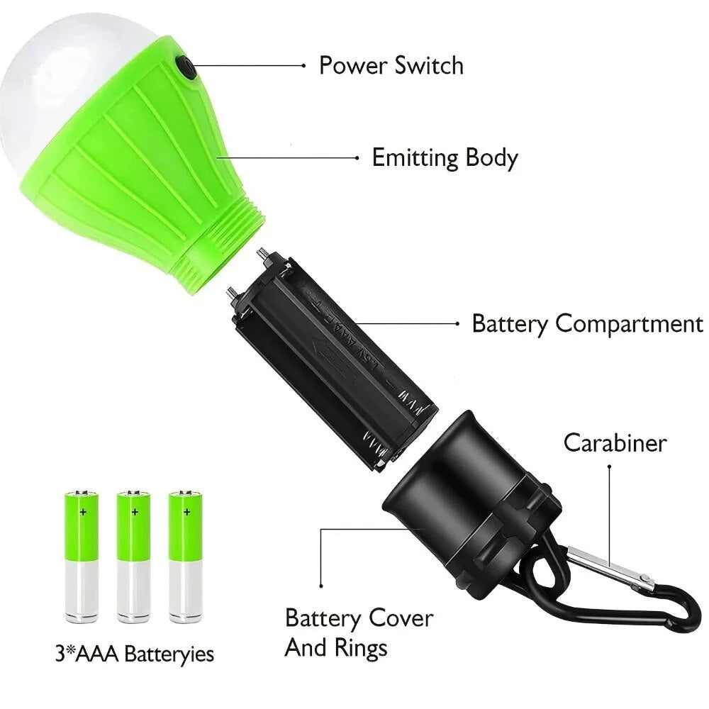 Outdoor Hanging Lantern, Portable Light for Camping and Emergency Use Emergency, and Night Lighting!