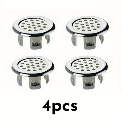 Chrome Sink Overflow Cover Set Leak Proof Easy Install 6