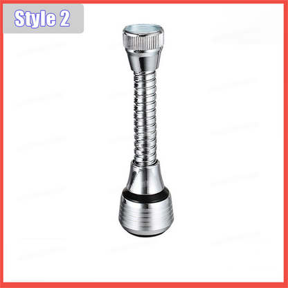 Water Saving Faucet Extender, Kitchen Bathroom 360 Degree Rotatable Nozzle