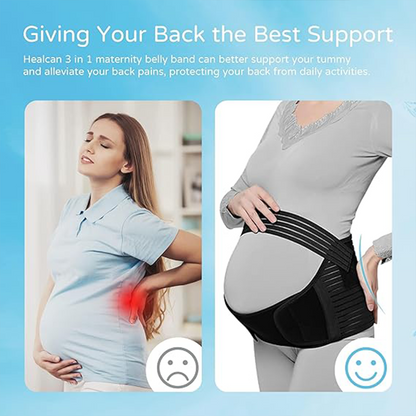 Adjustable Maternity Abdomen Brace Protector For Pregnant Women Support Belly Band 1