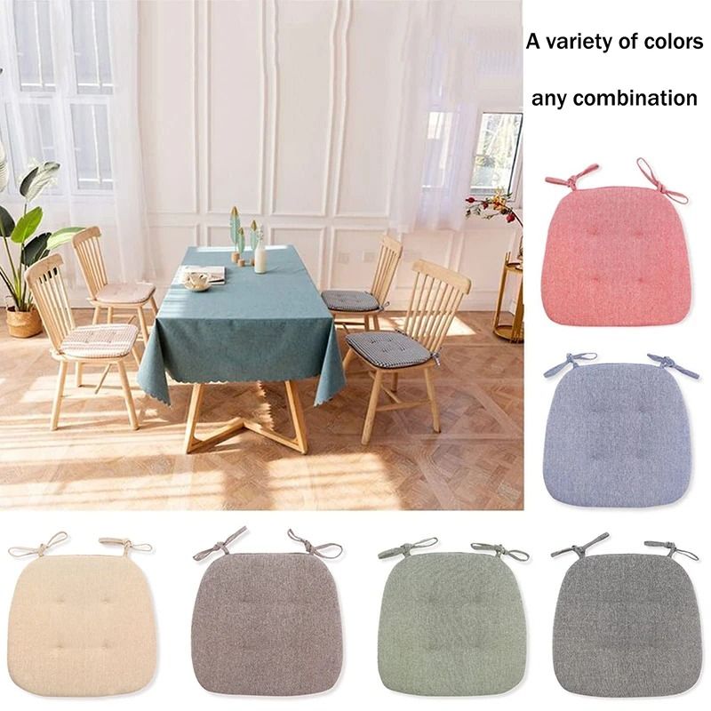 Cotton Linen Chair Cushion 1