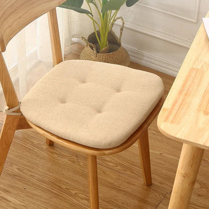 Cotton Linen Chair Cushion 2