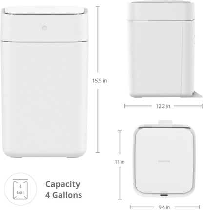 Townew Automatic Kitchen Garbage Bin Waterproof Smart Sensor Bin With Lid Sensing Bathroom Garbage 4