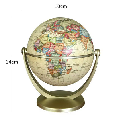 Elegant Crafted Globe Modern Desk World Map Globe For Home Study  Decor 19