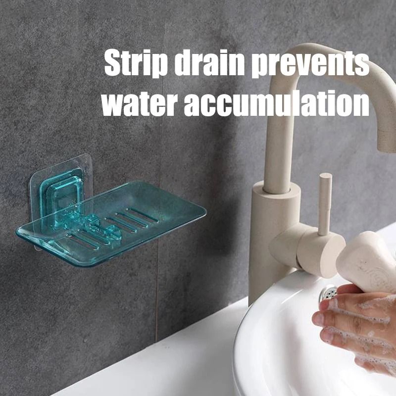 Transparent Wall Mounted Soap Holder 2