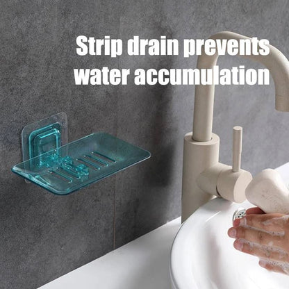Transparent Wall Mounted Soap Holder 2