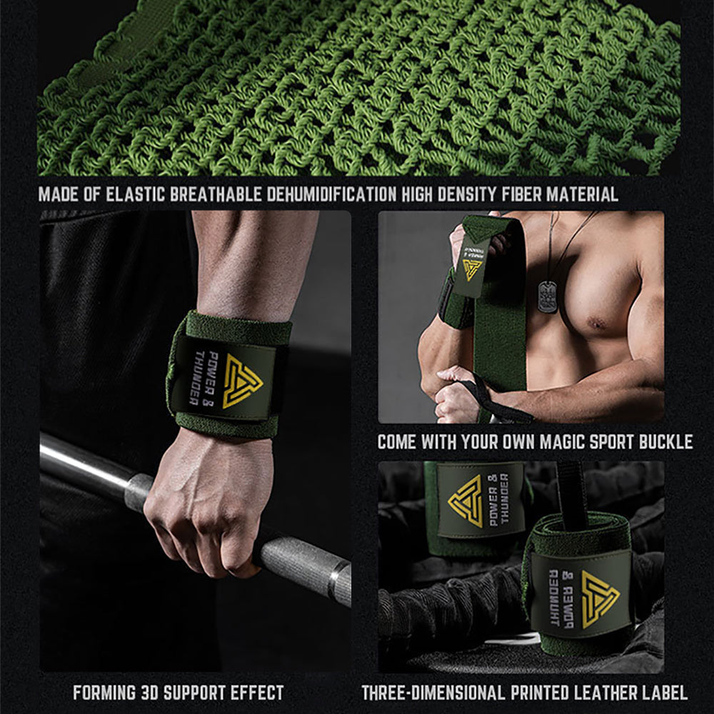 Premium Fitness Wristbands Protect Your Wrist During Gym Workouts Ideal For Intense Bench Press Dea 3