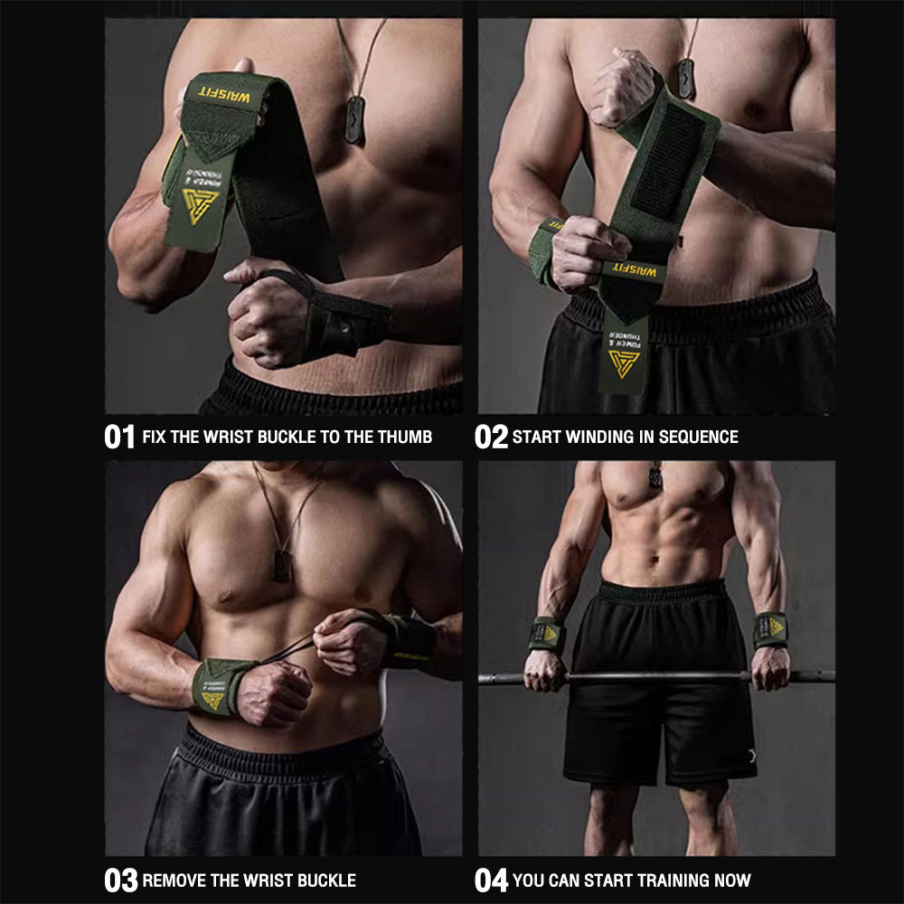 Premium Fitness Wristbands Protect Your Wrist During Gym Workouts Ideal For Intense Bench Press Dea 5