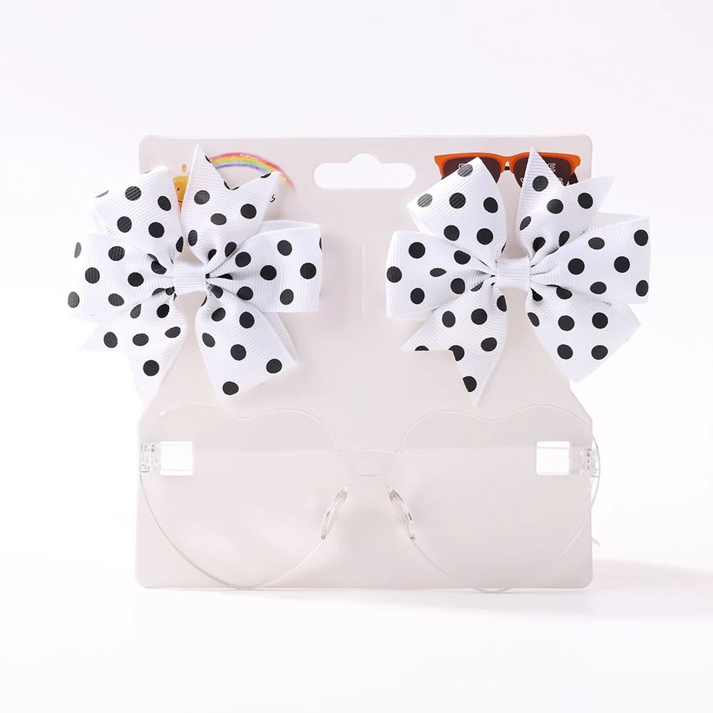Girls Bow Hair Clip Set 3 Pack 12