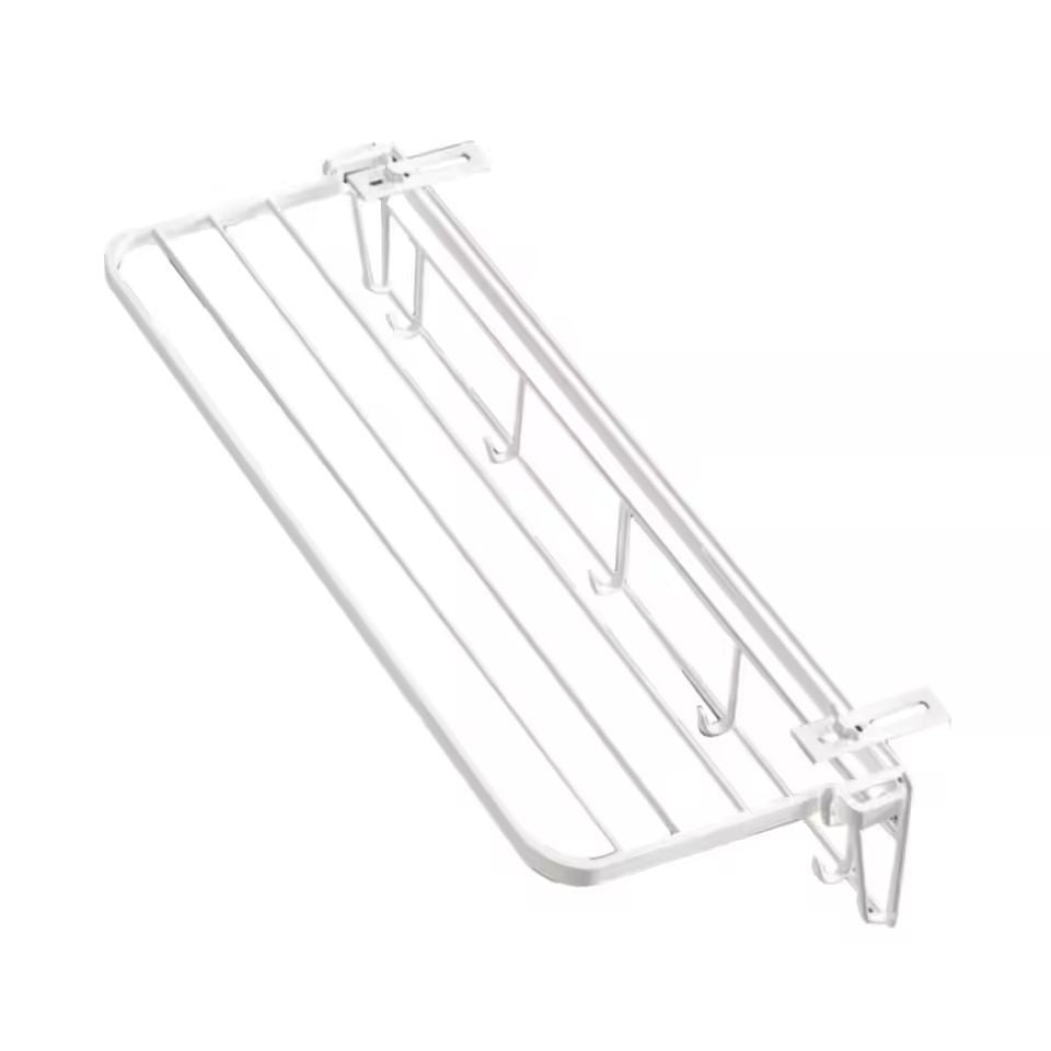 Premium FoldAway Balcony Clothes Drying Rack Indoor  Outdoor Rail Mounted Drying Solution 6