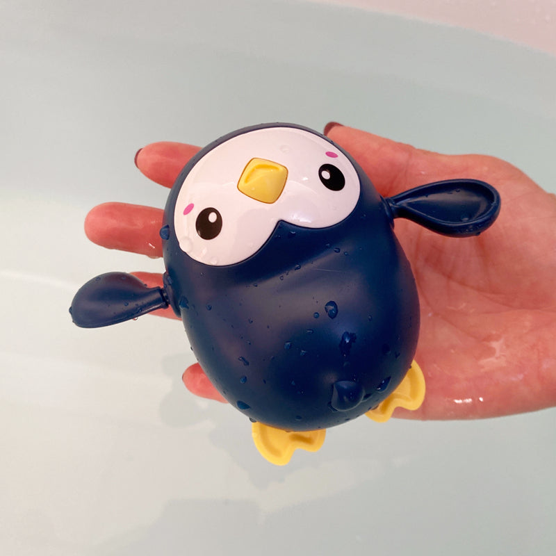 Kids Cute Duck Penguin Egg Bath Toy, Water Spray Sprinkler for Bathroom Shower Swimming, Baby Bathing Toy Gift For Kids