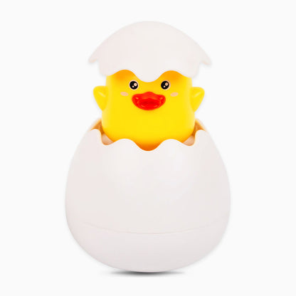 Kids Cute Duck Penguin Egg Bath Toy, Water Spray Sprinkler for Bathroom Shower Swimming, Baby Bathing Toy Gift For Kids