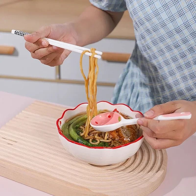 Strawberry Ceramic Soup Spoon 2